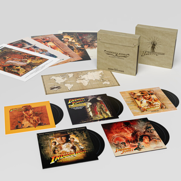 INDIANA JONES: The Complete Vinyl Collection (180gr Black Vinyl