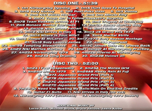 ラッシュ／プライドと友情 (完全盤) (2枚組)